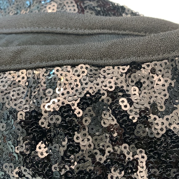 Anthro Joni Sequined Flare Pants